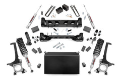 Rough Country 6 in Suspension Lift Kit w/Shocks - 75431 - Black Patch Performance - ROUG75431
