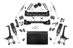 Rough Country 6 in Suspension Lift Kit w/Shocks - 75440 - Black Patch Performance - ROUG75440
