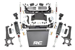 Rough Country 4 in Suspension Lift Kit w/Shocks - 75740 - Black Patch Performance - ROUG75740