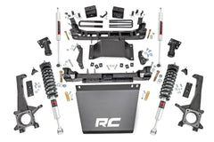 Rough Country 6 in Lift Kit - Suspension w/Shock - 75840 - Black Patch Performance - ROUG75840
