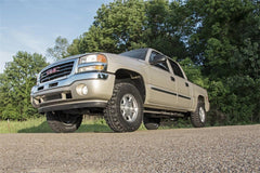 Rough Country 1.5 in. to 2.5 in Front Leveling Kit - 7592 - Black Patch Performance - ROUG7592