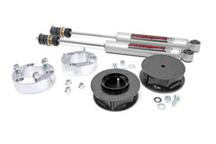 Rough Country 3 in Suspension Lift Kit w/Shocks - 76530 - Black Patch Performance - ROUG76530