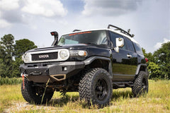 Rough Country 3 in Suspension Lift Kit w/Shocks - 76530RED - Black Patch Performance - ROUG76530RED