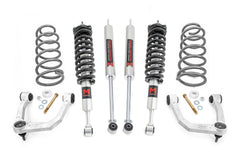 Rough Country 3 in Suspension Lift Kit w/Shocks - 76642 - Black Patch Performance - ROUG76642