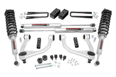 Rough Country 3.5 in Lift Kit - Suspension w/Shock - 76831 - Black Patch Performance - ROUG76831