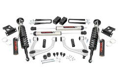 Rough Country 3.5 in Suspension Lift Kit w/V2 Shocks - 76857 - Black Patch Performance - ROUG76857