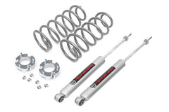Rough Country 3 in Suspension Lift Kit w/Shocks - 77130 - Black Patch Performance - ROUG77130