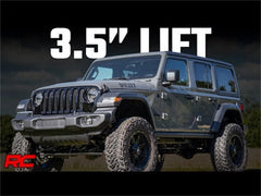 Rough Country 3.5 in Suspension Lift Kit - 78130 - Black Patch Performance - ROUG78130