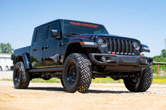 Rough Country Leveling Lift Kit w/Shocks - 78470 - Black Patch Performance - ROUG78470