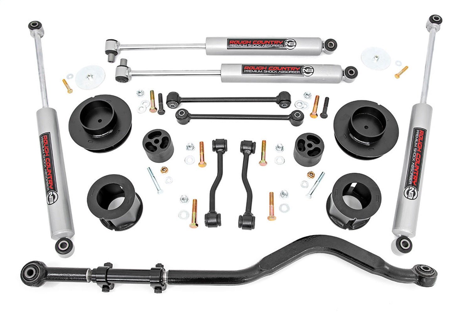 Rough Country Suspension Lift Kit w/Shocks - 78730 – Black Patch ...