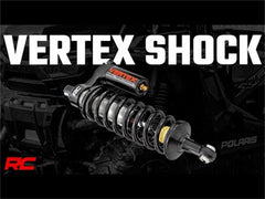 Rough Country Adjustable Vertex Coilovers - 791001 - Black Patch Performance - ROUG791001