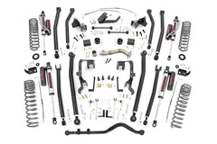 Rough Country 4 in Long Arm Suspension Lift Kit w/Shocks - 79150A - Black Patch Performance - ROUG79150A