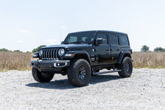 Rough Country 2.5 in Suspension Lift Kit w/Shocks - 79340 - Black Patch Performance - ROUG79340