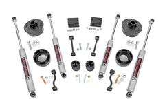 Rough Country 2.5 in Suspension Lift Kit w/N3 Shocks - 79430 - Black Patch Performance - ROUG79430