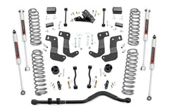 Rough Country 3.5 in Suspension Lift Kit w/Shocks - 79540 - Black Patch Performance - ROUG79540