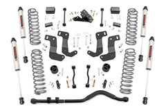 Rough Country 3.5 in Suspension Lift Kit w/V2 Shocks - 79570 - Black Patch Performance - ROUG79570