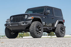 Rough Country 2.5 in Suspension Lift Kit w/N3 Shocks - 79630 - Black Patch Performance - ROUG79630