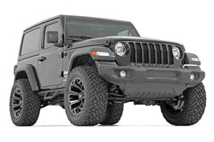 Rough Country 2.5 in Suspension Lift Kit w/V2 Shocks - 79670 - Black Patch Performance - ROUG79670