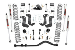 Rough Country 3.5 in Suspension Lift Kit w/Shocks - 79840 - Black Patch Performance - ROUG79840