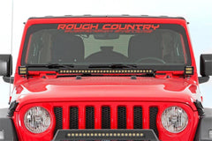 Rough Country Spectrum LED Light Bar - 80054 - Black Patch Performance - ROUG80054