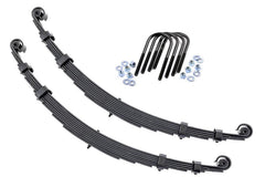 Rough Country 2.5 in Leaf Spring - 8005KIT - Black Patch Performance - ROUG8005KIT