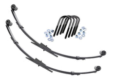 Rough Country 2.5 in Leaf Spring - 8012KIT - Black Patch Performance - ROUG8012KIT