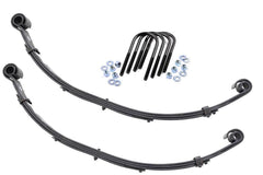 Rough Country 4 in Leaf Spring - 8020KIT - Black Patch Performance - ROUG8020KIT