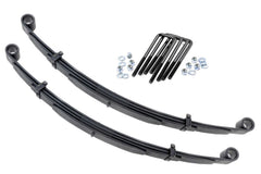 Rough Country 4 in Leaf Spring - 8044KIT - Black Patch Performance - ROUG8044KIT