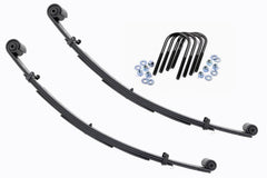 Rough Country 2.5 in Leaf Spring - 8060KIT - Black Patch Performance - ROUG8060KIT
