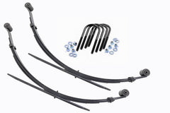 Rough Country 4 in Leaf Spring - 8066KIT - Black Patch Performance - ROUG8066KIT