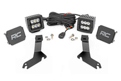 Rough Country LED Light Kit - 82282 - Black Patch Performance - ROUG82282