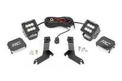 Rough Country LED Light Kit - 82283 - Black Patch Performance - ROUG82283