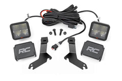 Rough Country LED Light Kit - 82287 - Black Patch Performance - ROUG82287