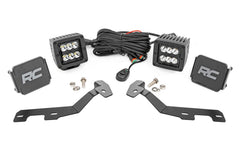 Rough Country LED Light Kit - 82290 - Black Patch Performance - ROUG82290