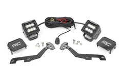Rough Country LED Light Kit - 82291 - Black Patch Performance - ROUG82291