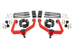 Rough Country 3 in Suspension Lift Kit - 83400RED - Black Patch Performance - ROUG83400RED