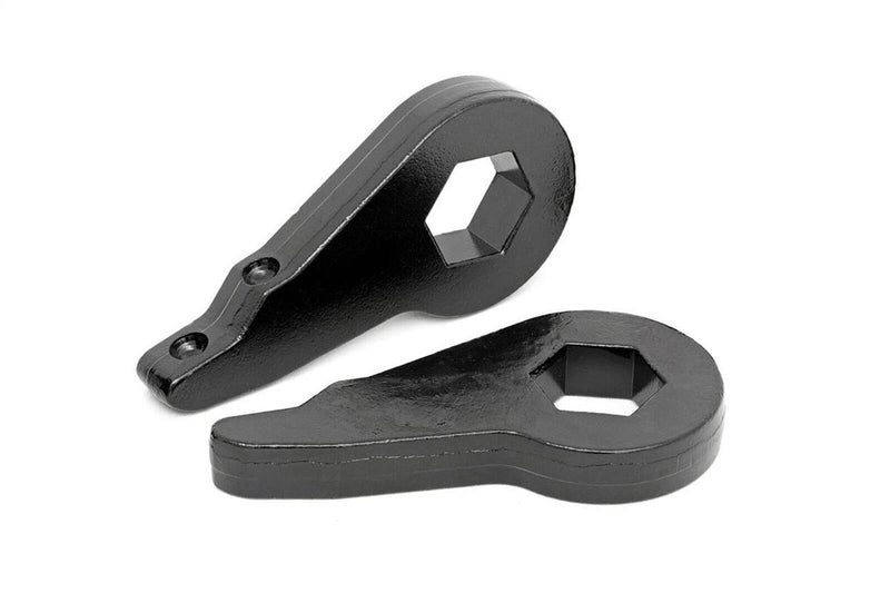 Rough Country 1.5 in. to 2.5 in Front Leveling Kit - 8592 - Black Patch Performance - ROUG8592