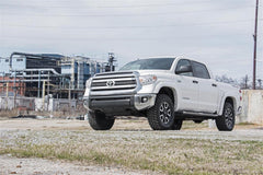 Rough Country 2.5 in. to 3 in Front Leveling Kit - 870 - Black Patch Performance - ROUG870