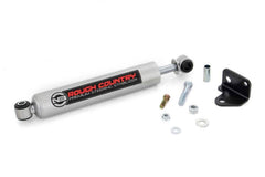 Rough Country N3 Steering Stabilizer - 8730630 - Black Patch Performance - ROUG8730630