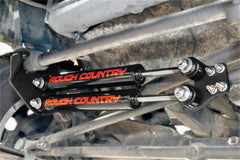 Rough Country Dual Steering Stabilizer Kit - 87307 - Black Patch Performance - ROUG87307