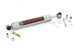 Rough Country N3 Steering Stabilizer - 8731130 - Black Patch Performance - ROUG8731130