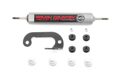 Rough Country Steering Stabilizer - 8731230 - Black Patch Performance - ROUG8731230