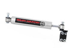 Rough Country N3 Dual Steering Stabilizer - 8731830 - Black Patch Performance - ROUG8731830