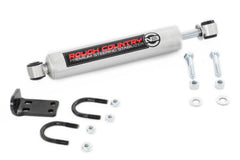 Rough Country N3 Dual Steering Stabilizer - 8731830 - Black Patch Performance - ROUG8731830