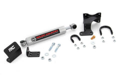 Rough Country N3 Steering Stabilizer - 8731930 - Black Patch Performance - ROUG8731930