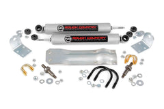 Rough Country Steering Stabilizer - 8732130 - Black Patch Performance - ROUG8732130