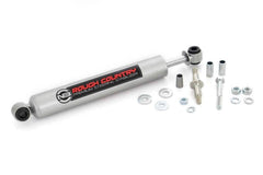 Rough Country N3 Steering Stabilizer - 8732330 - Black Patch Performance - ROUG8732330