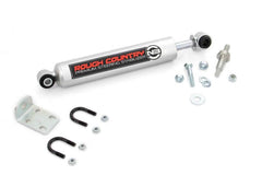 Rough Country Steering Stabilizer - 8732430 - Black Patch Performance - ROUG8732430