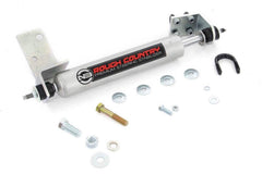 Rough Country N3 Steering Stabilizer - 8732630 - Black Patch Performance - ROUG8732630