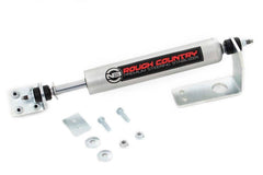 Rough Country N3 Steering Stabilizer - 8734330 - Black Patch Performance - ROUG8734330
